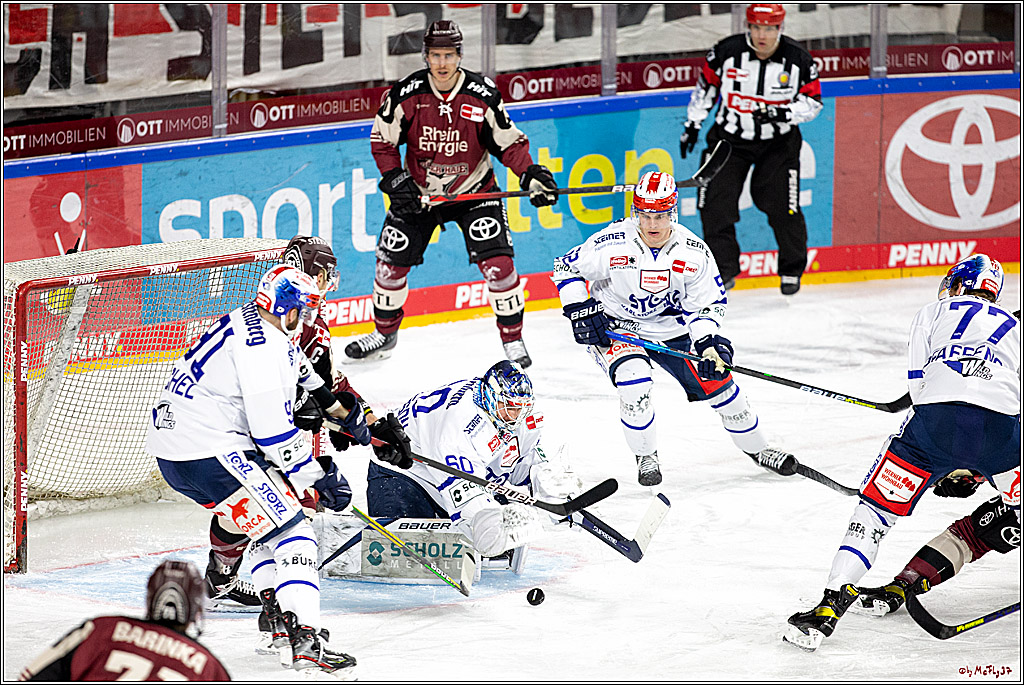 PENNY DEL;  Koelner Haie - Schwenninger Wild Wings; Koeln, 21.03.2021